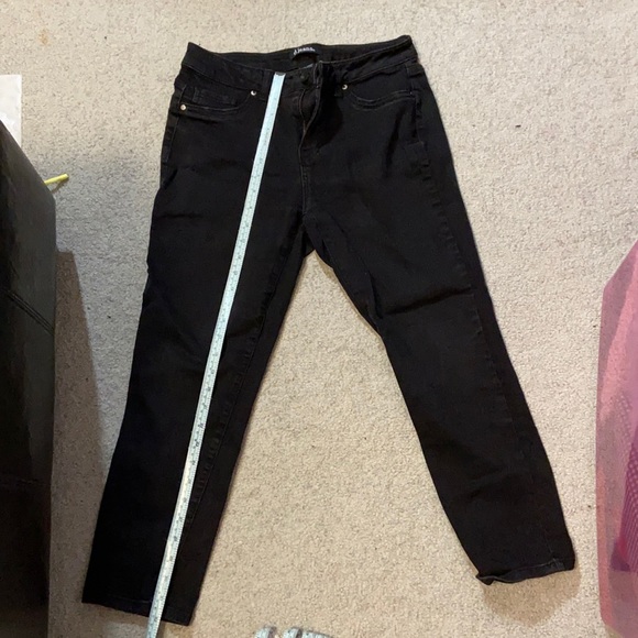 Black Skinny Jeans, size US 10 - Picture 2 of 5